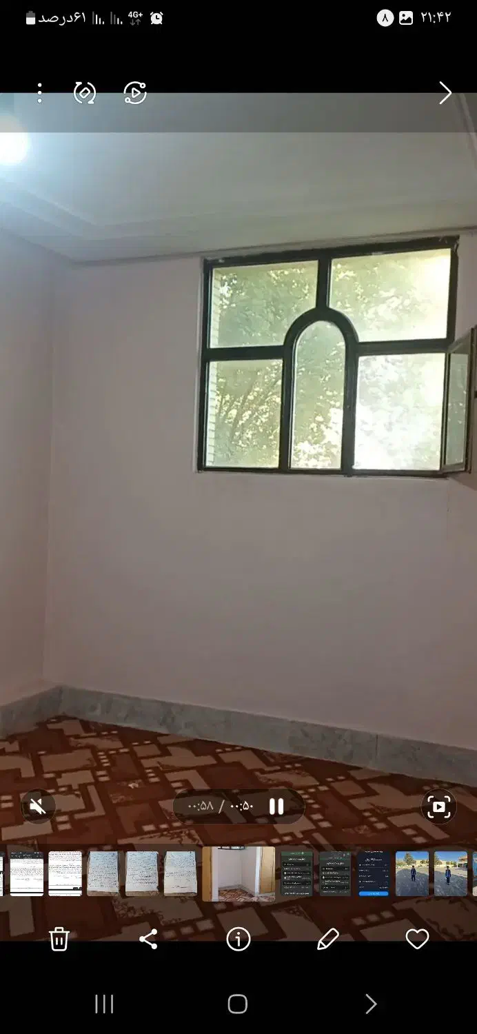خانه دو خواب طبقه اول خیابان باهنر راه جدا|اجارهٔ خانه و ویلا|مبارکه, |دیوار