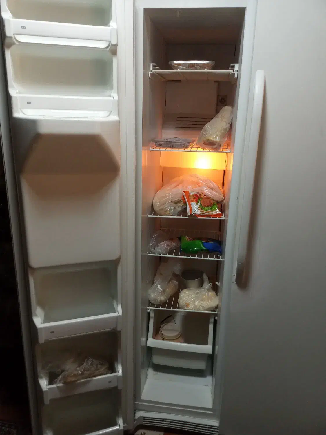 ساید پروفایل سالم بدون برفک|یخچال و فریزر|کرمان, |دیوار