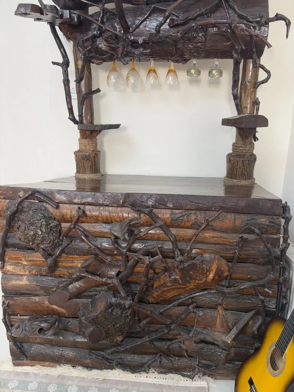 میز بار|بوفه، ویترین، کنسول|فردیس, منظریه|دیوار