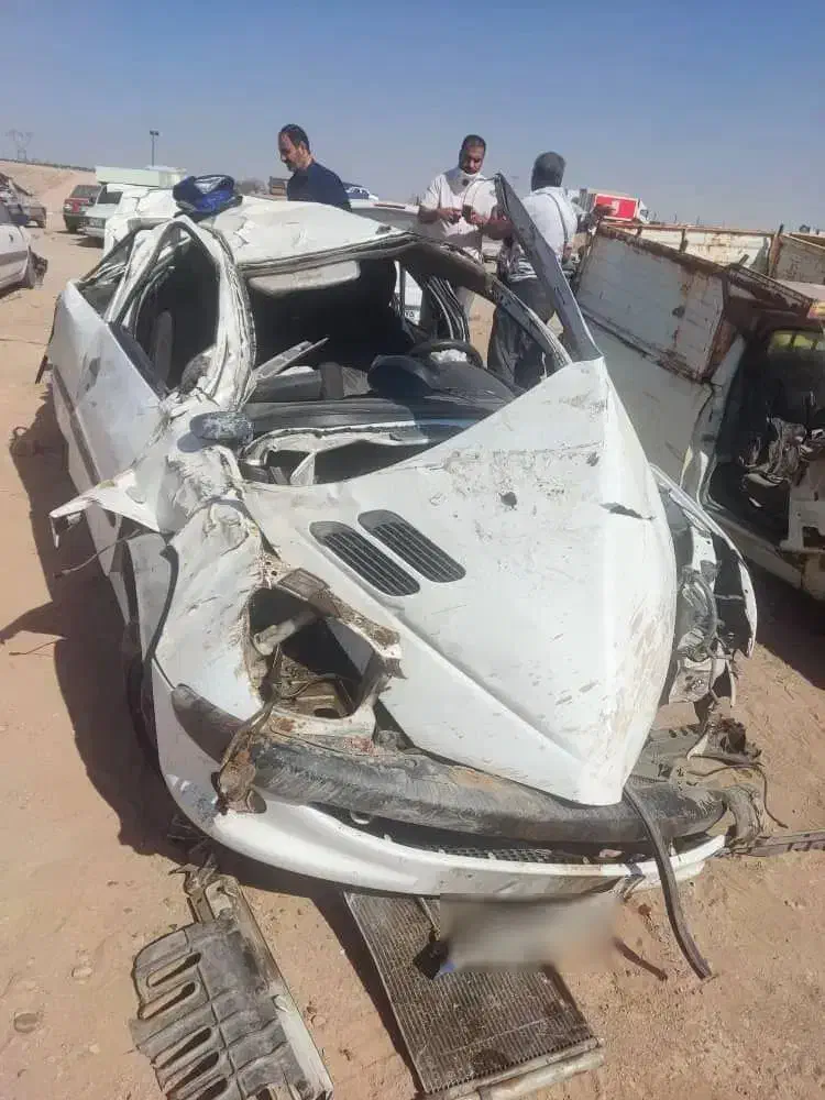 پژو 206sdتصادفی|خودرو سواری و وانت|سلفچگان, |دیوار