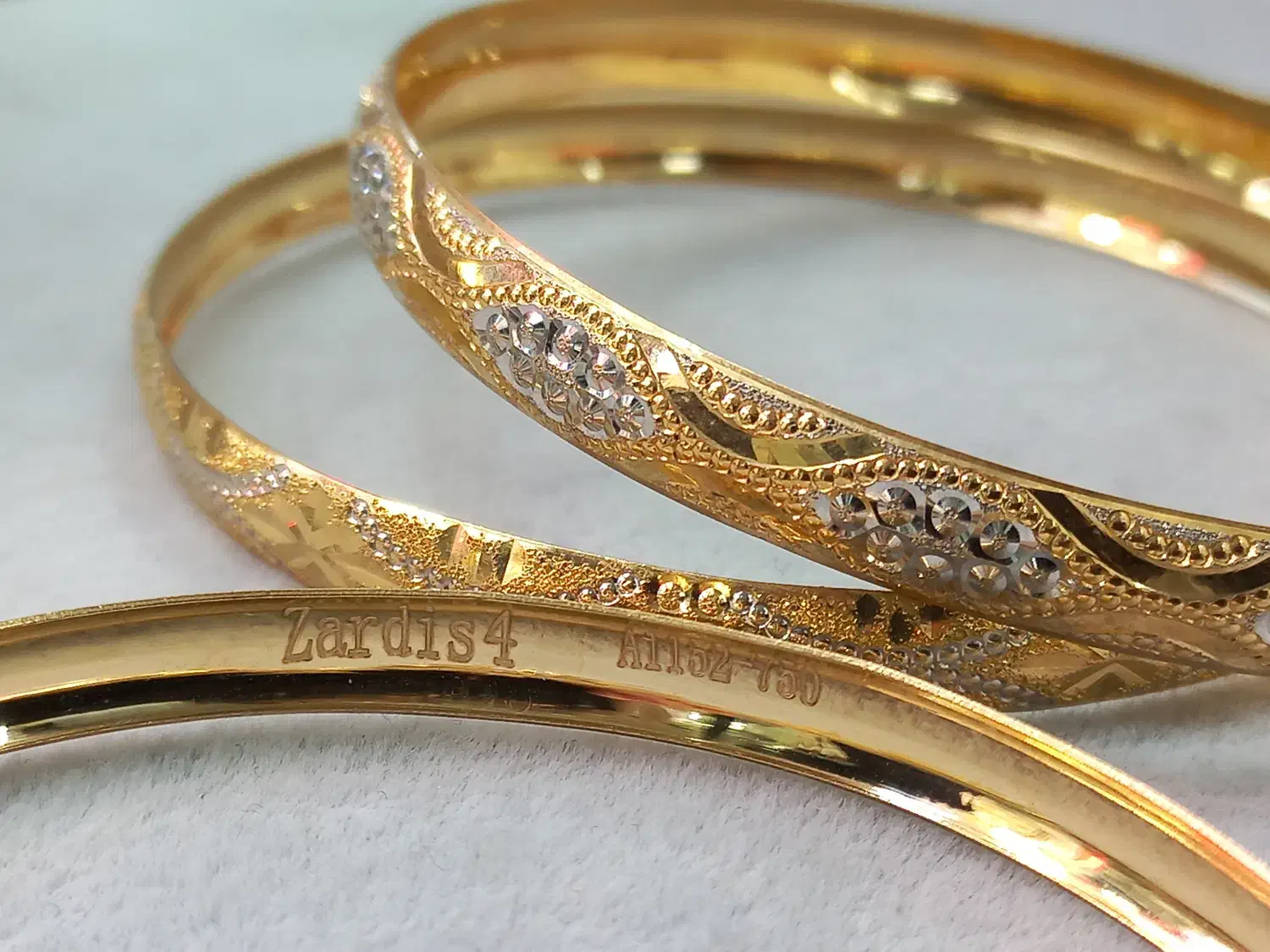 طلا۳عددالنگوزردیس سایز۴(بدون اجرت)|جواهرات|تبریز, |دیوار