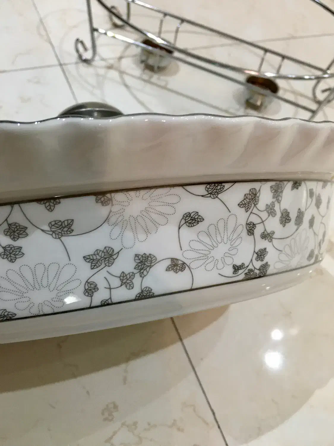 سوفله خوری وارمردار (با جعبه)|ظروف سرو و پذیرایی|اصفهان, کوی ولی عصر|دیوار