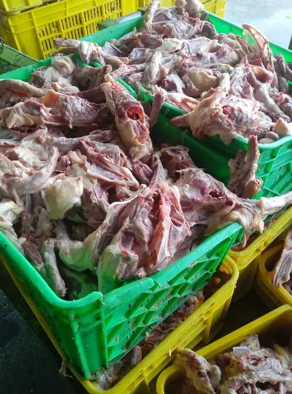 اسکلت مرغ بال مرغ مناسب غذای سگ|لوازم جانبی حیوانات|ماهدشت, |دیوار