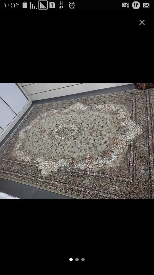 فرش 12متری شاهکارصفویه|فرش|شیراز, زرهی|دیوار