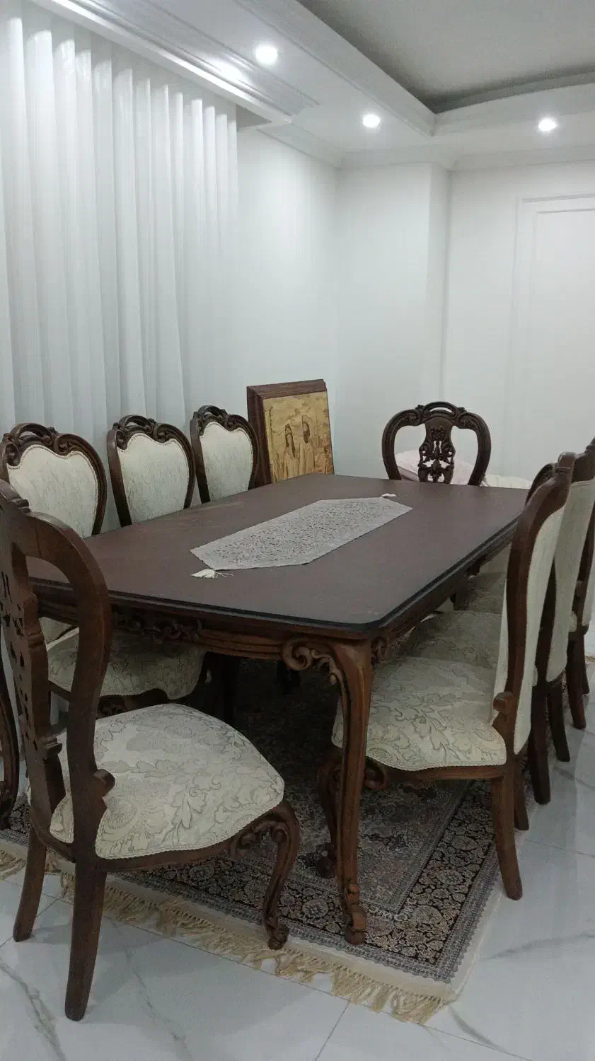 میز ناهارخوری ۸نفره|میز و صندلی غذاخوری|تهران, والفجر (افسریه)|دیوار