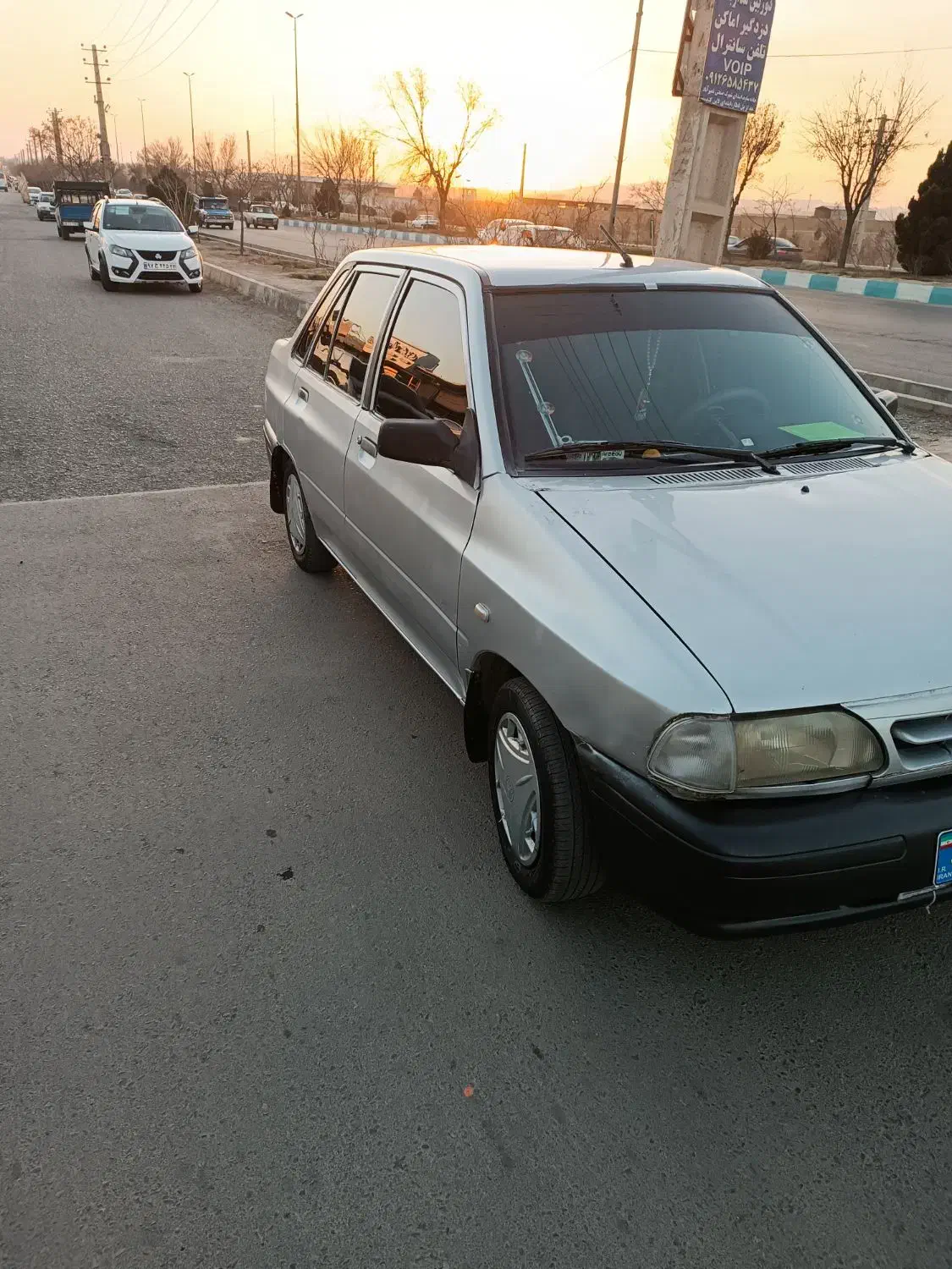 پراید سالم فقط معاوضه با پژو ۸۷تا ۹۰|خودرو سواری و وانت|رباط‌کریم, نصیرشهر|دیوار