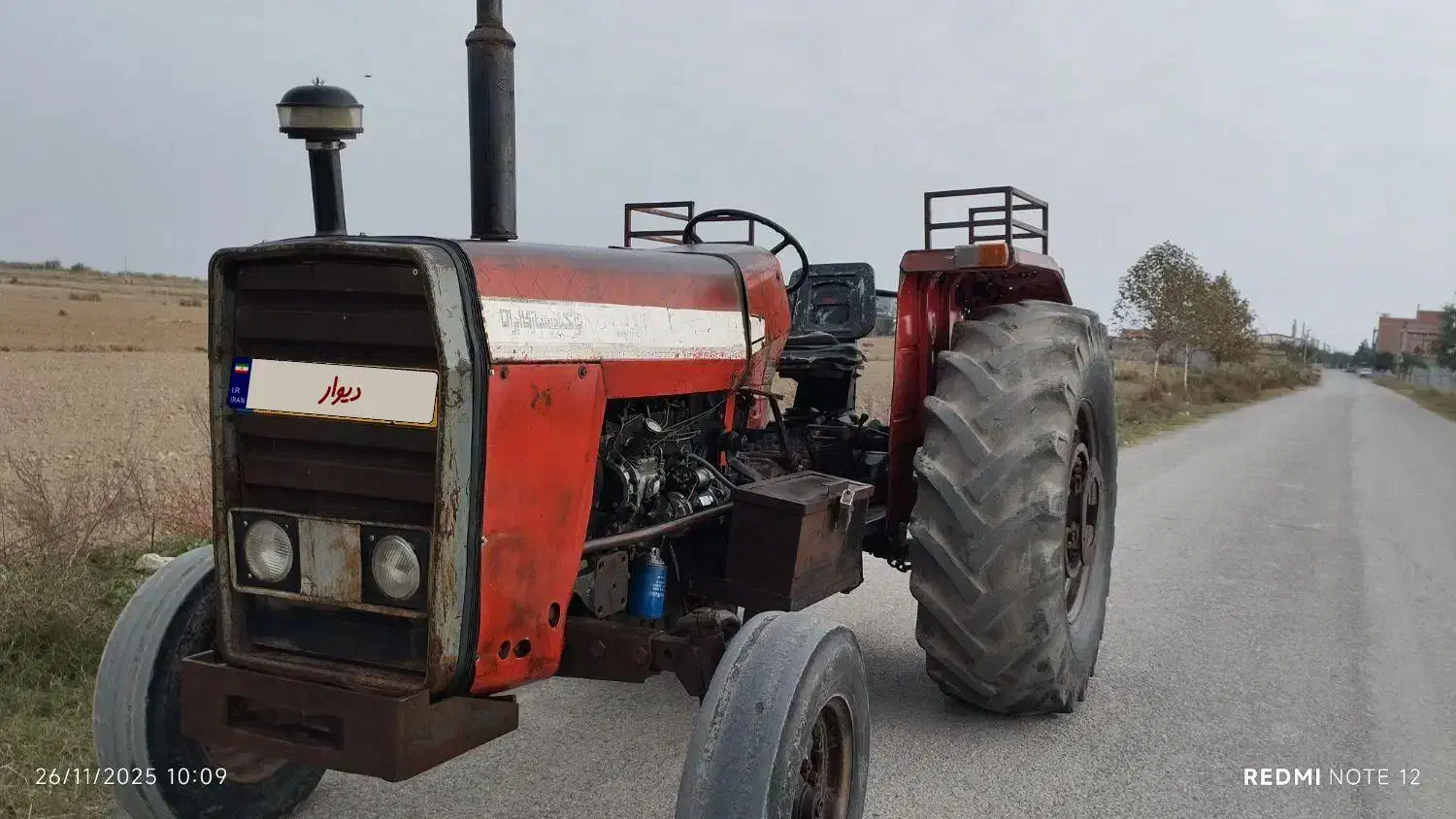 تراکتور تک۲۸۵ مدل ۷۰ موتور گیربکس مرتب مدارک کامل|خودرو سنگین|گرگان, |دیوار