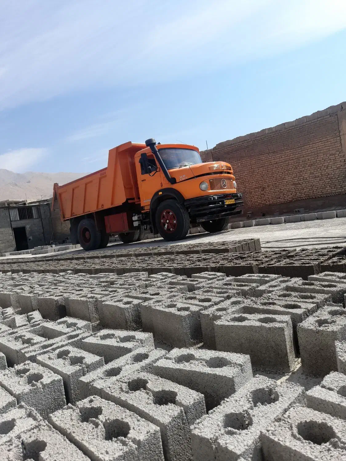 بلوک ۱۵ در۳۰ استخری شیلاتی|مصالح و تجهیزات ساختمان|شهرکرد, |دیوار