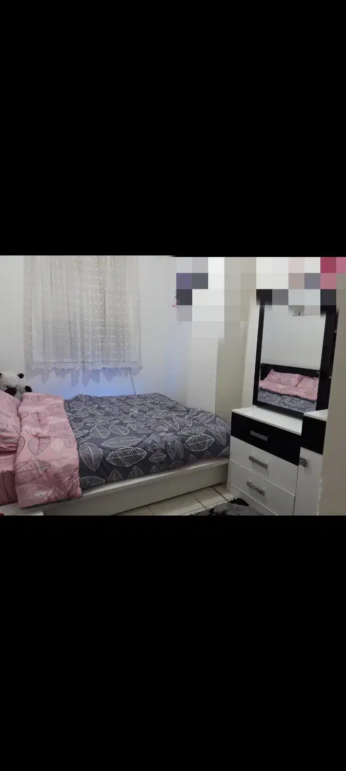 تخت دو نفره آباژوردار|تخت و سرویس خواب|فردوسیه, |دیوار