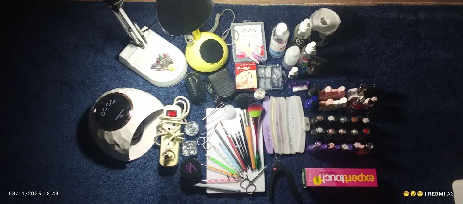 وسایل کاشت ناخن|آرایشگاه و سالنهای زیبایی|قشم, |دیوار