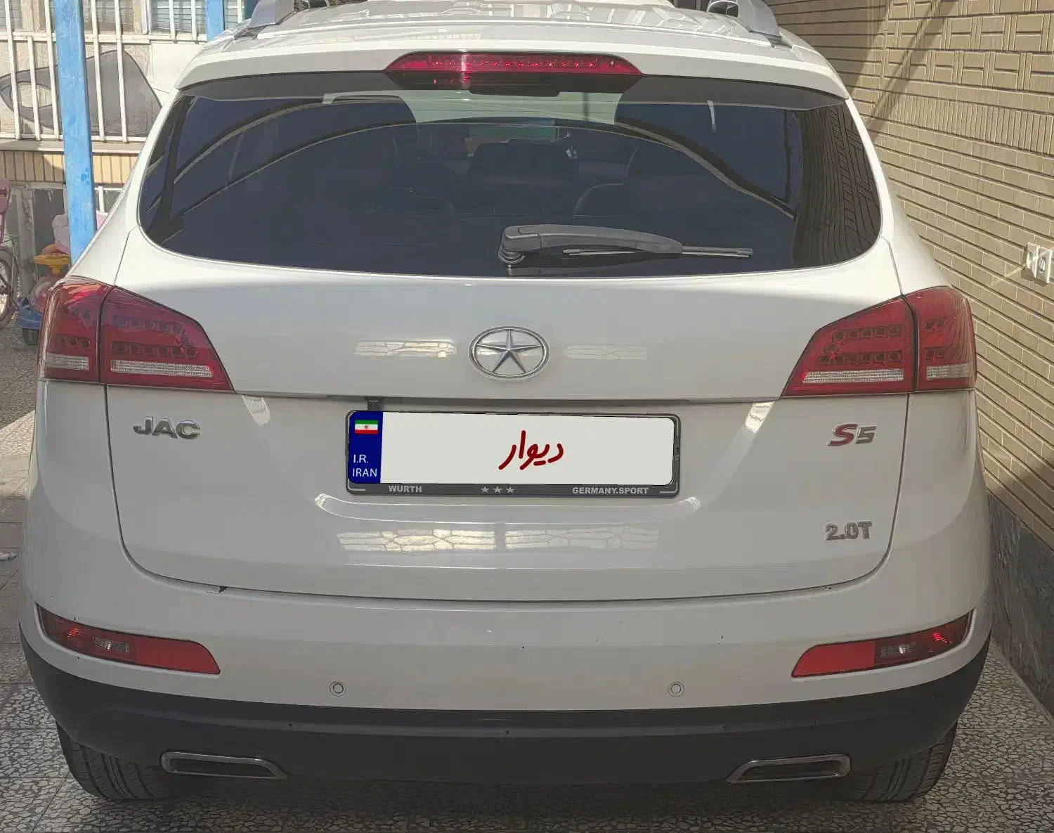 جک s5 کم کار بدون رنگ|خودرو سواری و وانت|کاشان, فین کوچک|دیوار