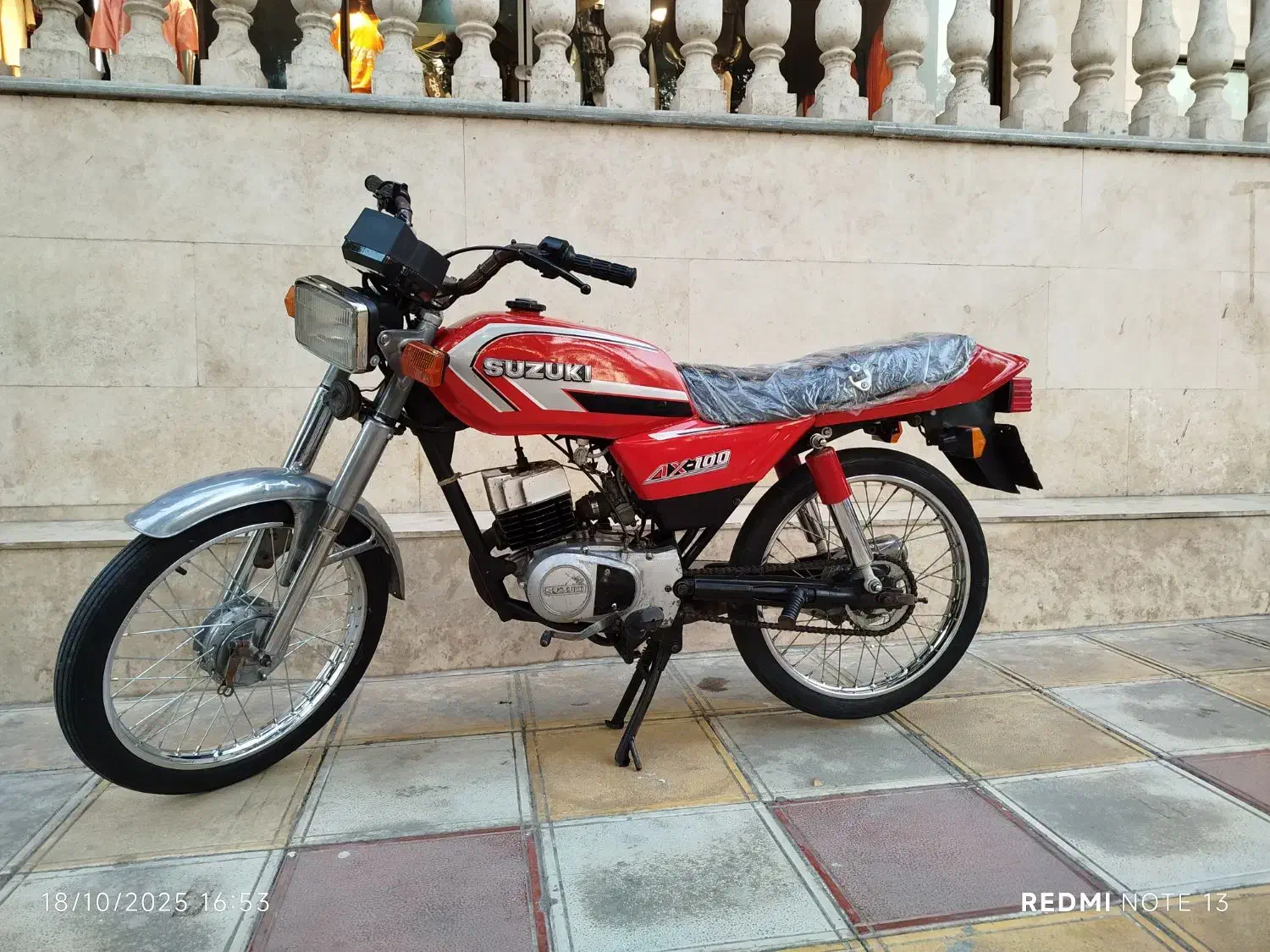 سوزوکی کلکسیونی  درحد فنی بسیار سالم مزایده|موتورسیکلت|گرگان, |دیوار