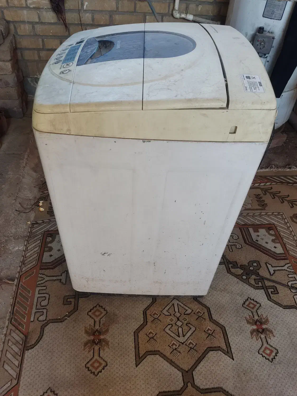 ماشین لباس شویی 6 کیلیویی سامسونگ|ماشین لباسشویی و خشک‌کن لباس|قم, مسجد امام حسن|دیوار