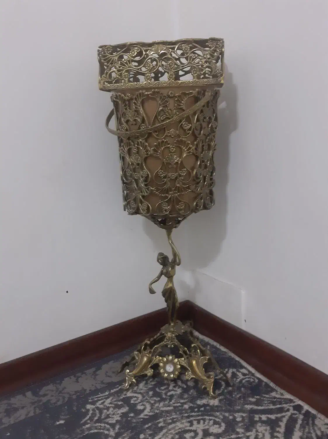 سطل آشغال برنز اصل|صنایع دستی و سایر لوازم تزئینی|شریف‌آباد, |دیوار