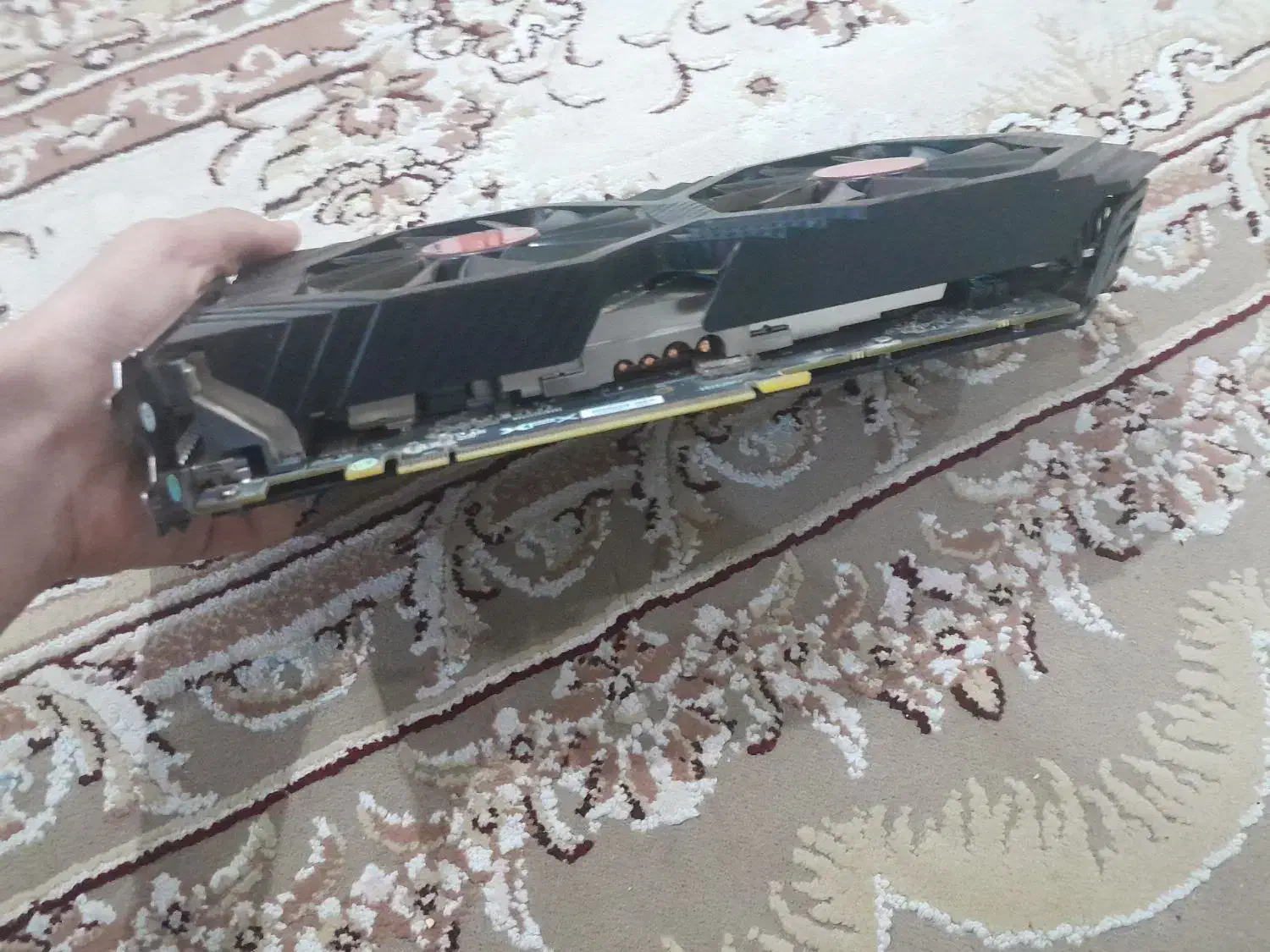 کارت گرافیک rx580 کم کارکرد و تمیز|قطعات و لوازم جانبی رایانه|رامشیر, |دیوار