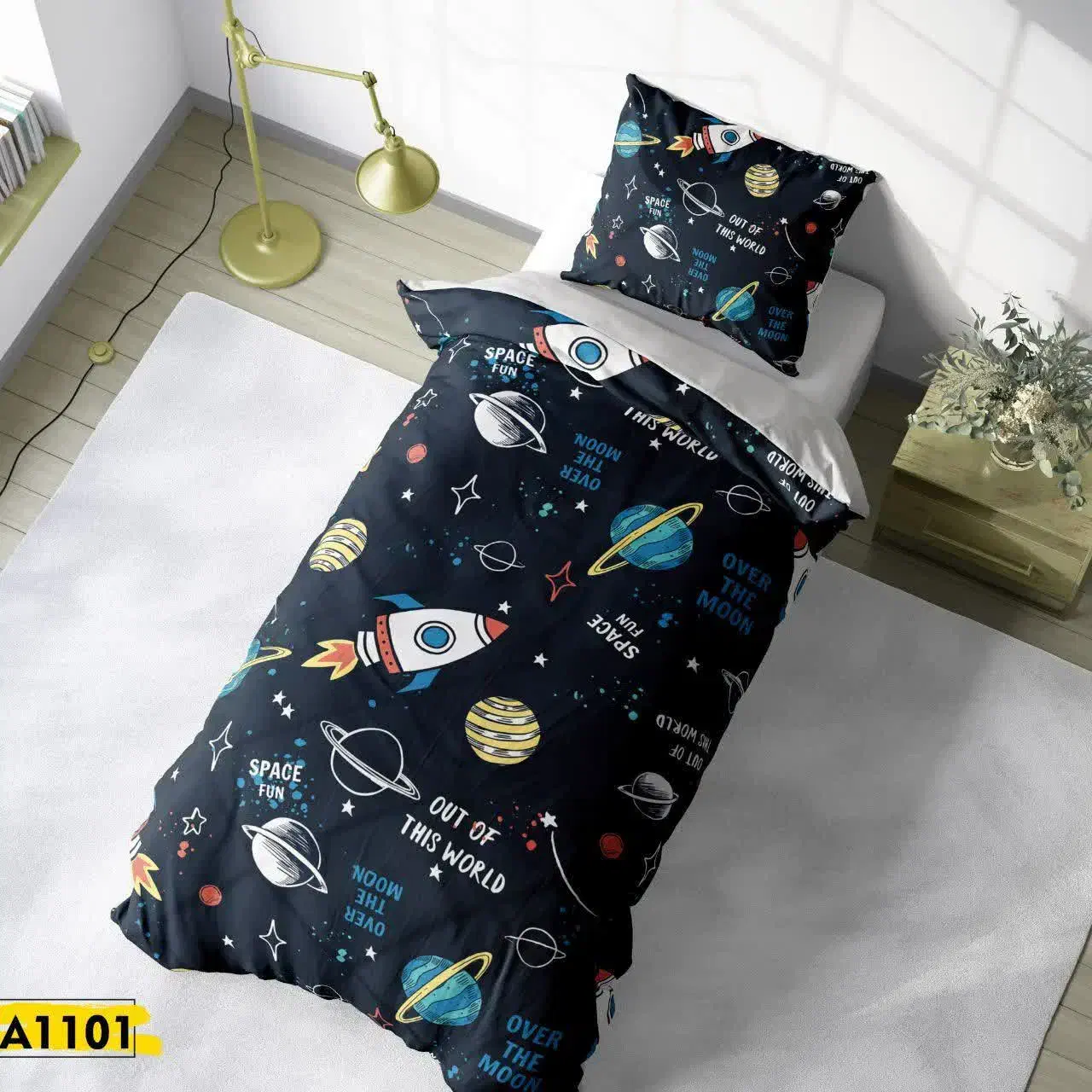 روتختی پسرانه طرح فضانورد|اسباب و اثاث بچه|قم, بنیاد|دیوار