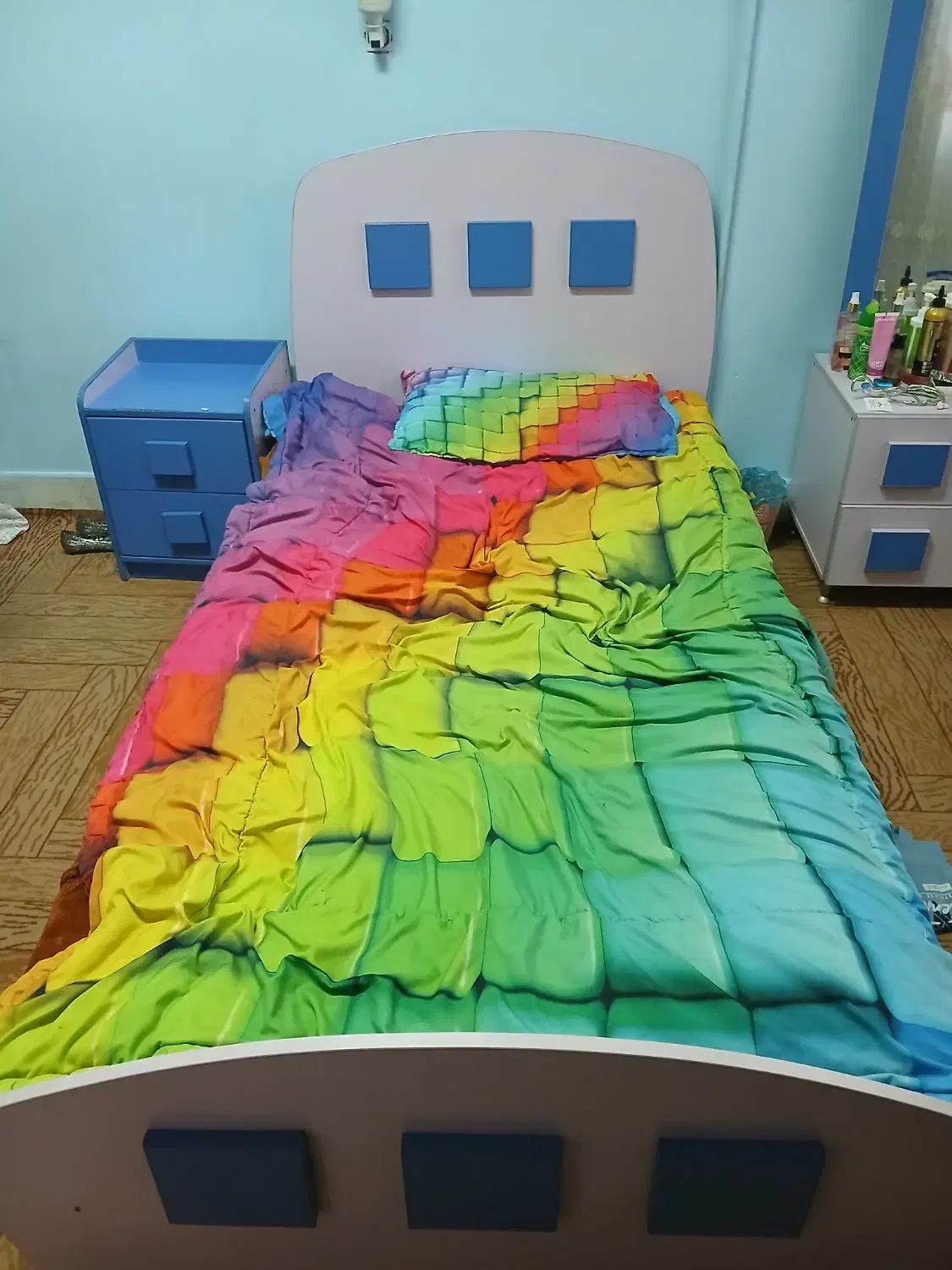 تخت کمدجاکفشی میزارایش|تخت و سرویس خواب|قم, انسجام|دیوار