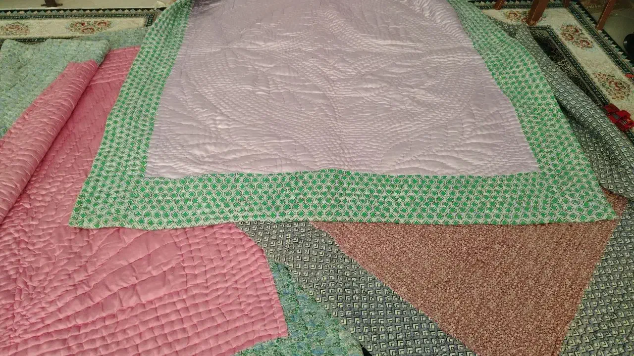 4عدد لحاف دستی|رختخواب، بالش، پتو|اراک, |دیوار