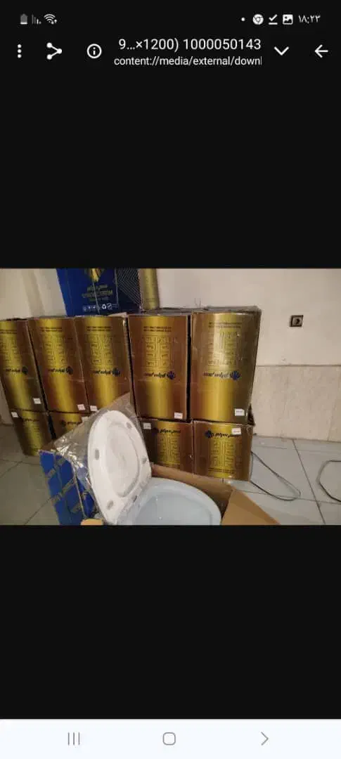 سحر سرام بیده دار مدل روزا کارتون طلائی درجه ۱|لوازم سرویس بهداشتی|مهاباد (آذربایجان غربی), |دیوار