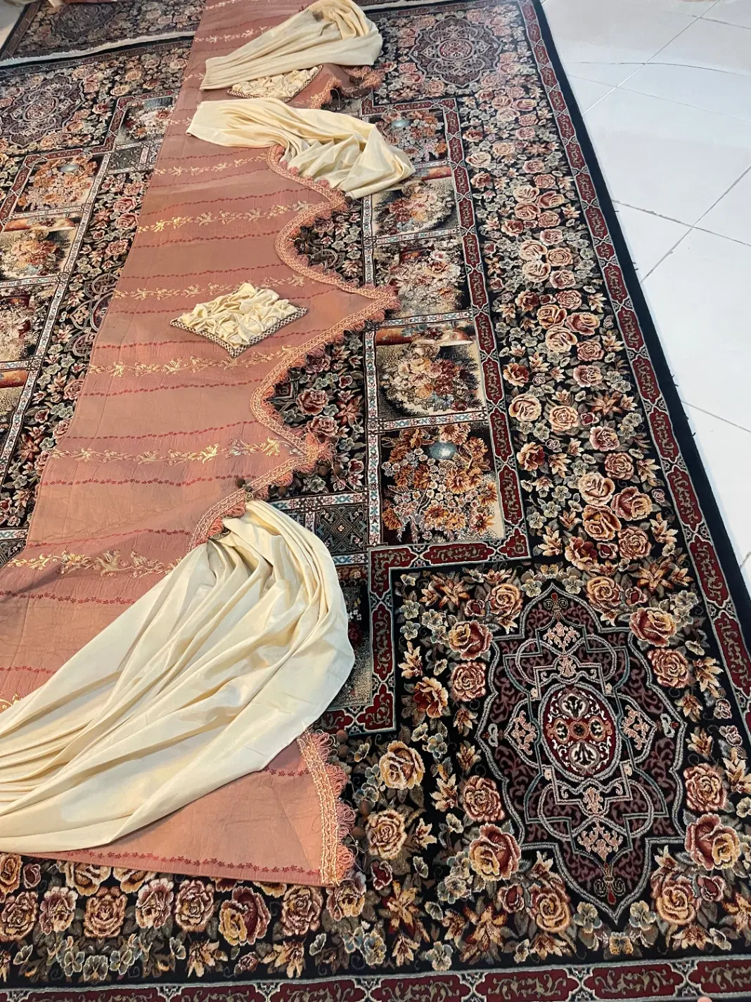پرده|پرده، رانر، رومیزی|بهارستان, |دیوار