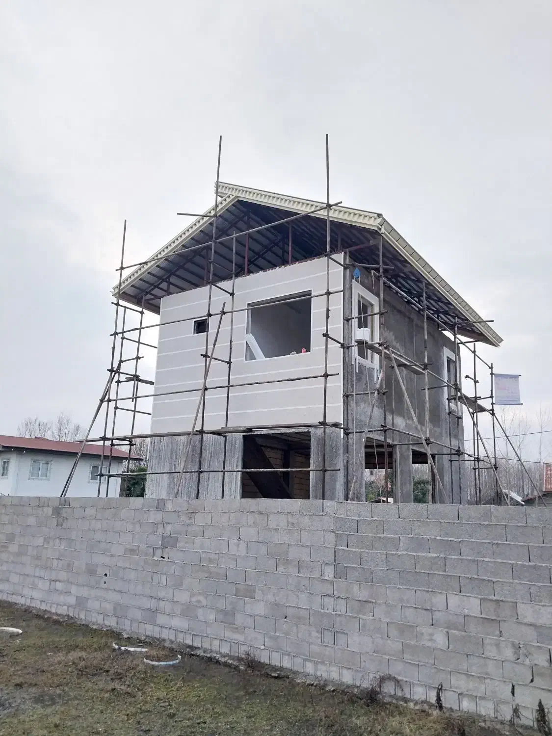 سیمانکاری و نما رومی|خدمات پیشه و مهارت|تالش, هشتپر|دیوار