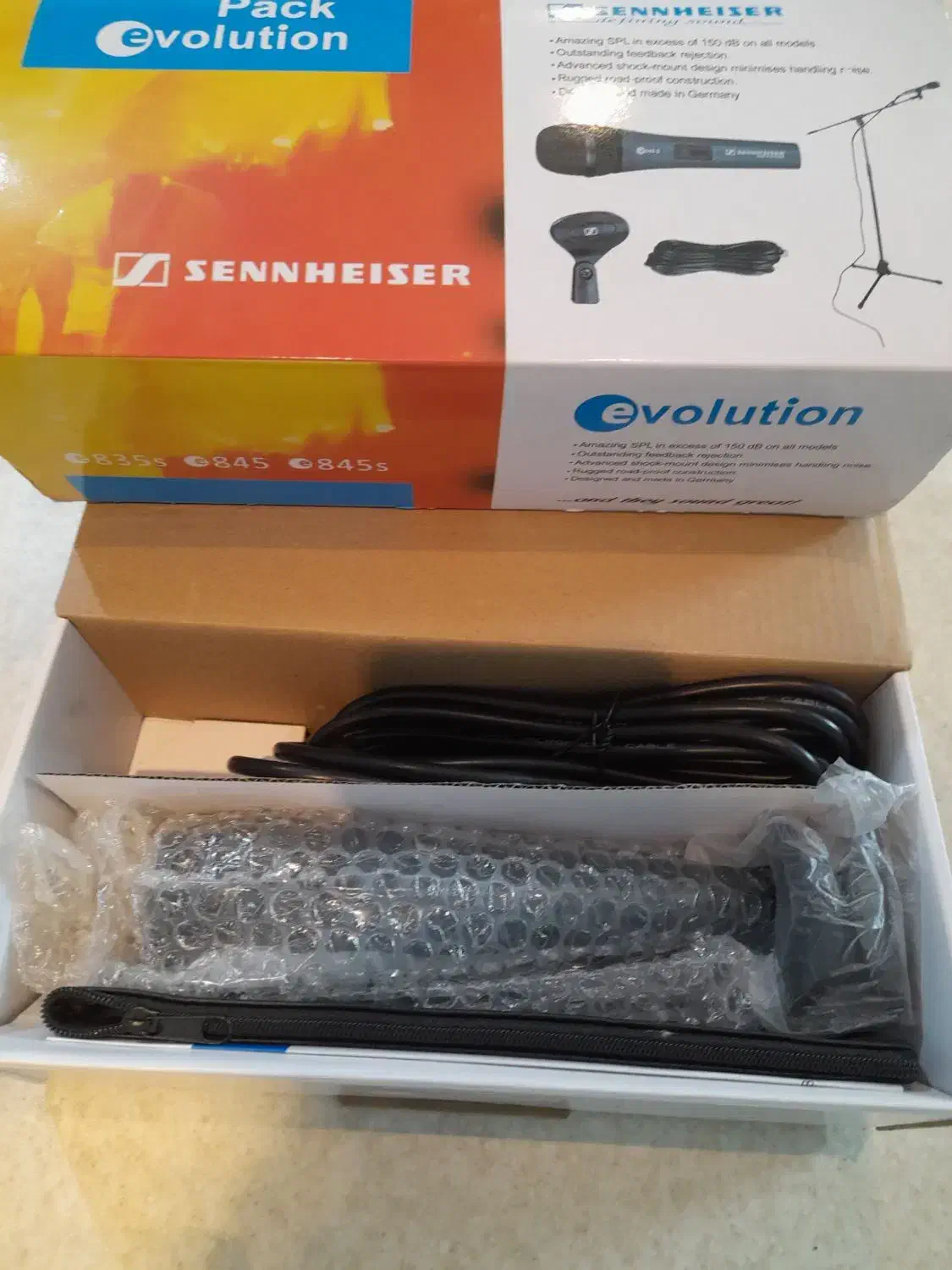 میکروفن با سیم sennheizer سنهایزر|سیستم صوتی خانگی|تهران, سازمان برنامه شمالی|دیوار