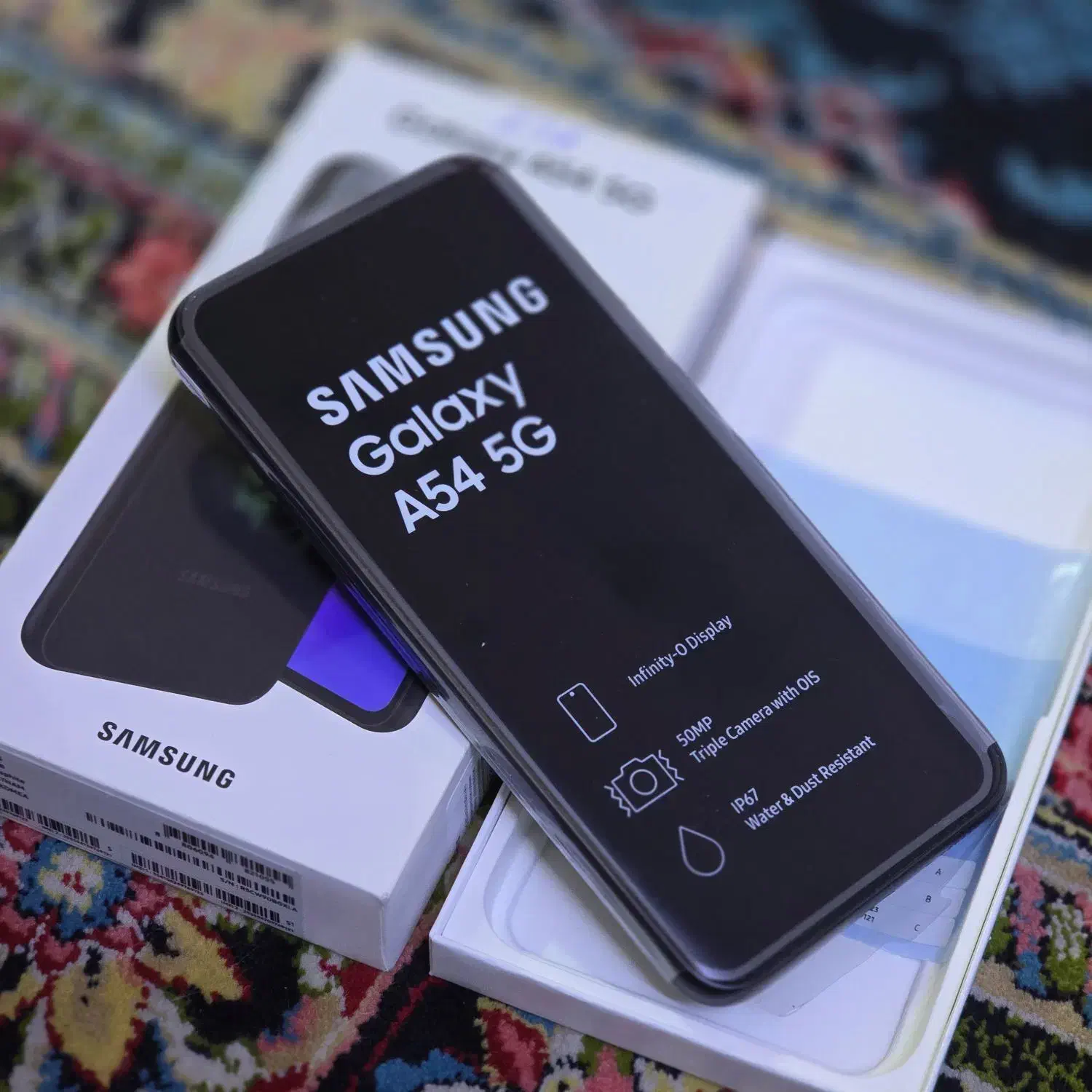 Samsung Galaxy A54 5G حافظه 256 گیگ رم 8 گیگ مشکی|موبایل|بندرعباس, |دیوار