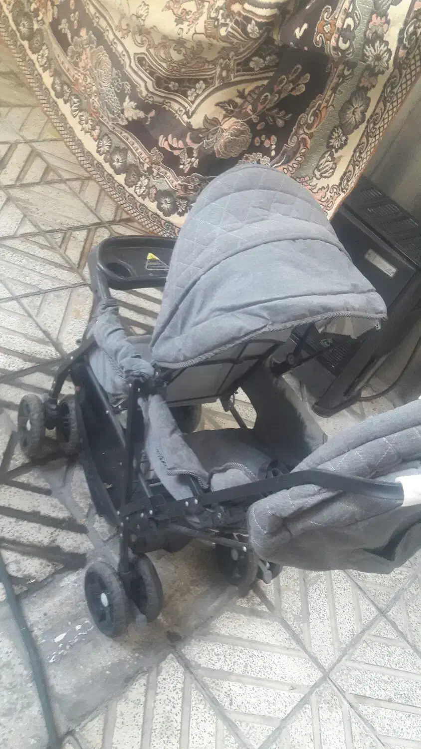 کالکسه دوقلو|کالسکه و لوازم جانبی|باقرشهر, |دیوار