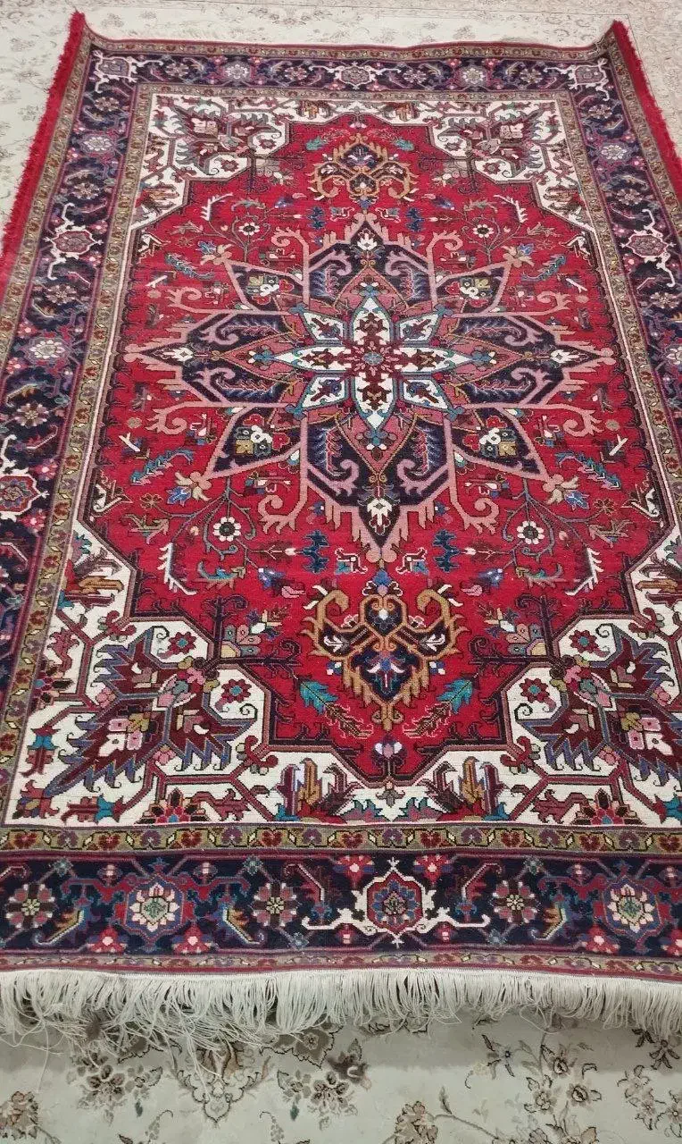 فرش دستبافت هریس دودرسه نو و اصیل مستقیم از بافنده|فرش|تهران, شهرک دانشگاه شریف|دیوار