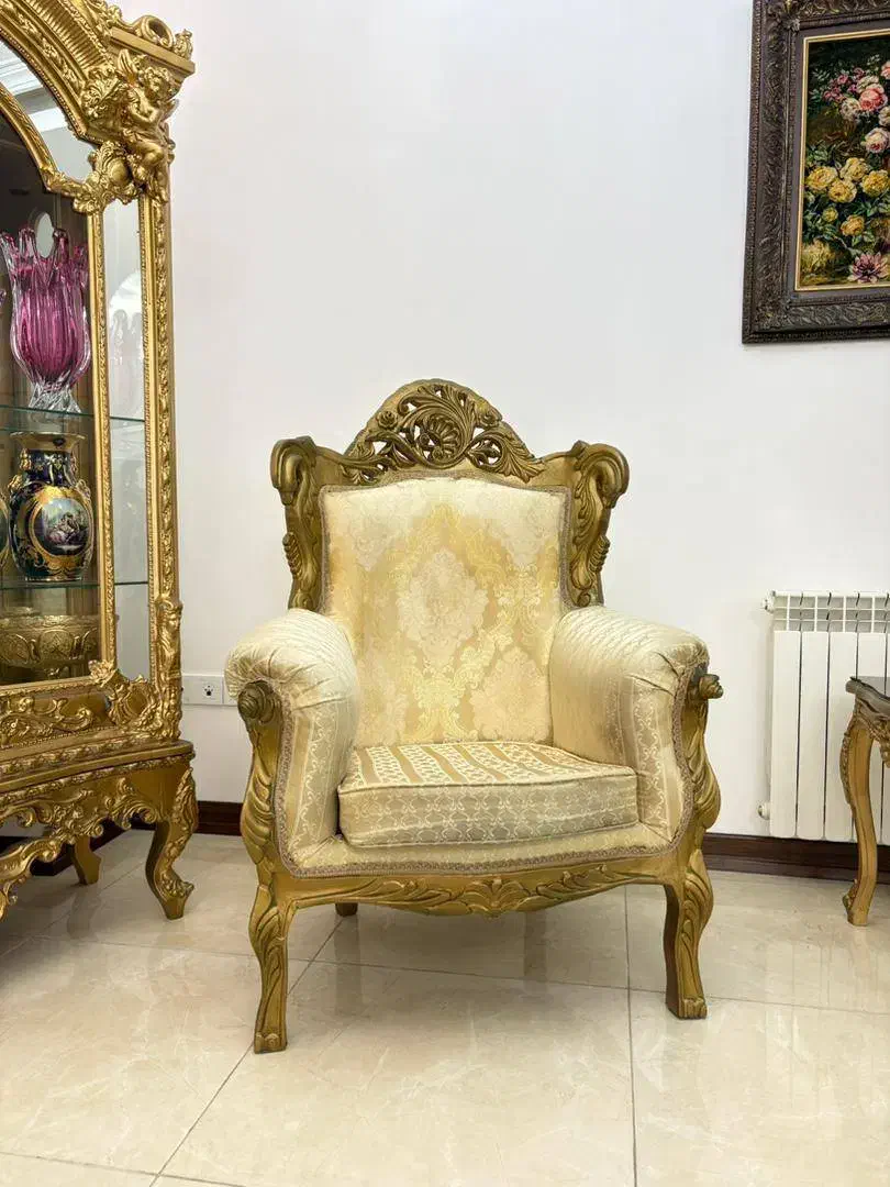 سرویس کامل مبلمان سلطنتی|مبلمان خانگی و میز عسلی|بابل, |دیوار