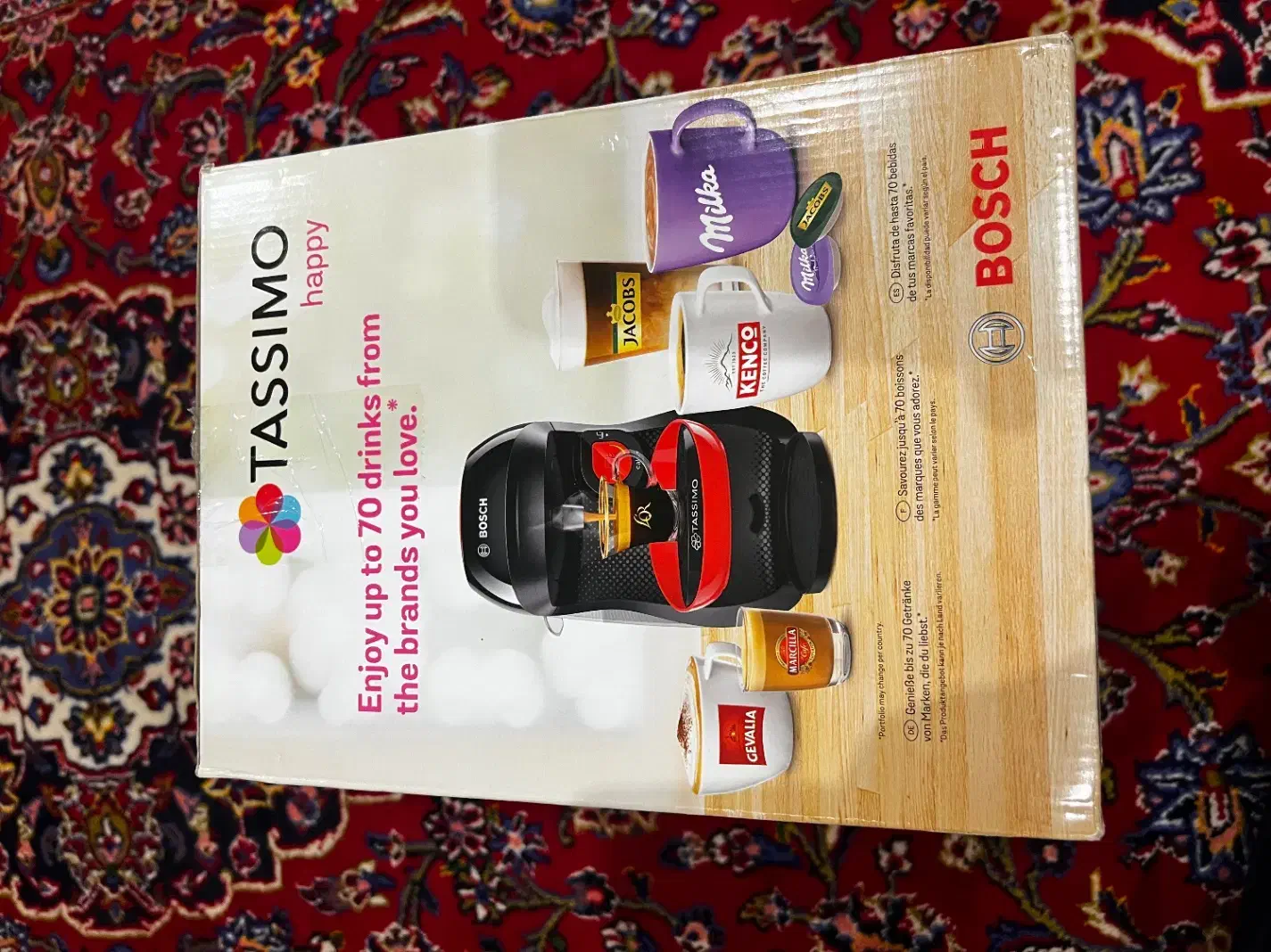 قهوه‌ساز کپسولی بوش مدل Tassimo Happy برند Bosch|سماور، چای‌ساز، قهوه‌ساز|تهران, امانیه|دیوار