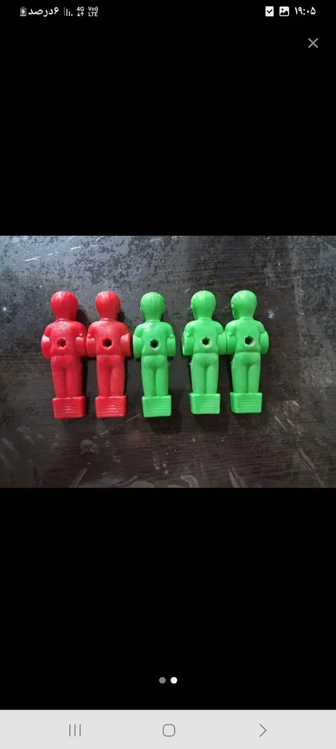 ۵ آدمک فوتبال دستی|ورزشهای توپی|نظرآباد, نظرآباد|دیوار