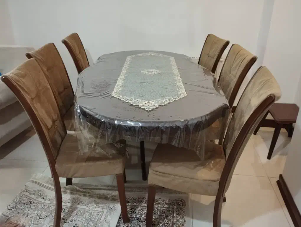 میز نهارخوری ۶ نفره|میز و صندلی غذاخوری|قم, صدوق|دیوار