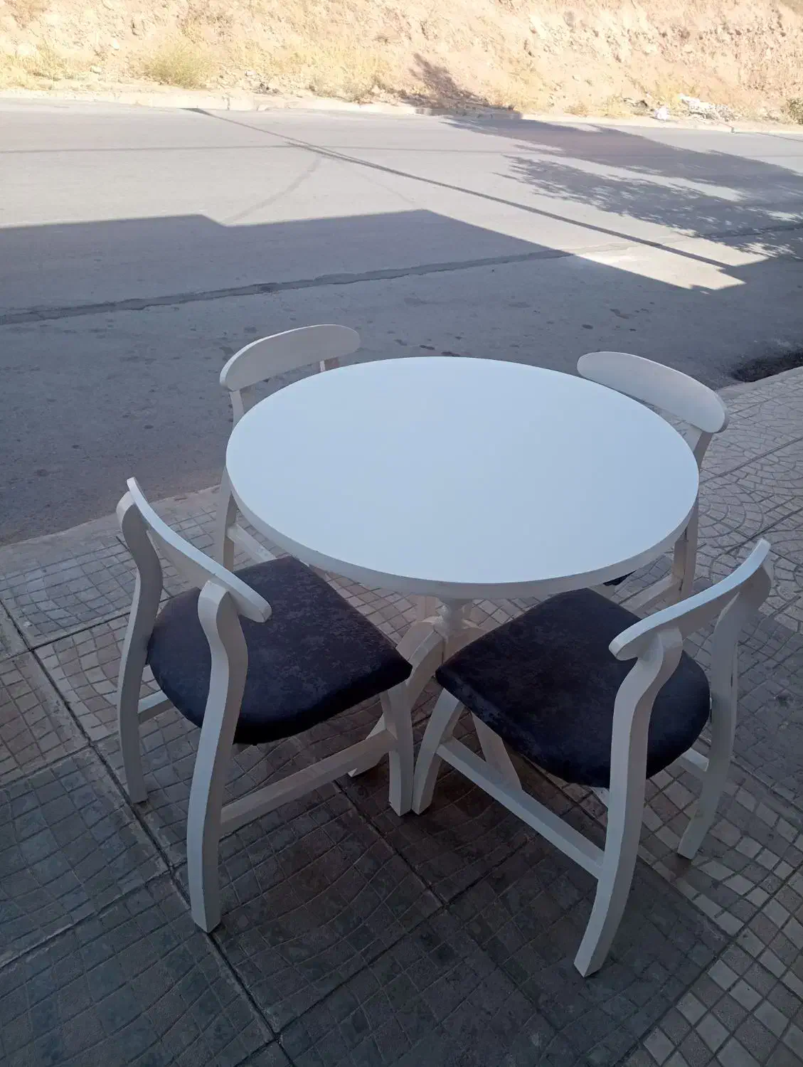 نهار خوری 4نفره|میز و صندلی غذاخوری|مهاباد (آذربایجان غربی), |دیوار