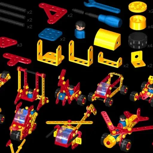 بازی فکری مکانیک کوچولو|اسباببازی|سلماس, |دیوار