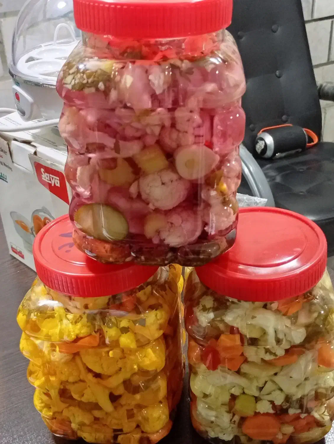 ترشی گل کلم تازع خونگی|خوردنی و آشامیدنی|هشتگرد, شهرک ولیعصر (مصلی)|دیوار