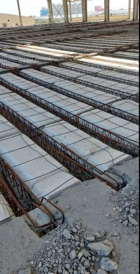 اجرای سقف تیرچه بلوک با ابزار متری ۱۵۰تا۲۰۰میبندم|خدمات پیشه و مهارت|یزد, |دیوار