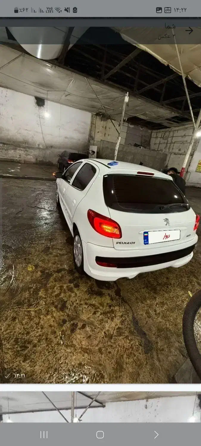 پژو۲۰۷ مدل ۴۰۲ درحدصفر|خودرو سواری و وانت|اصفهان, بهار آزادی|دیوار