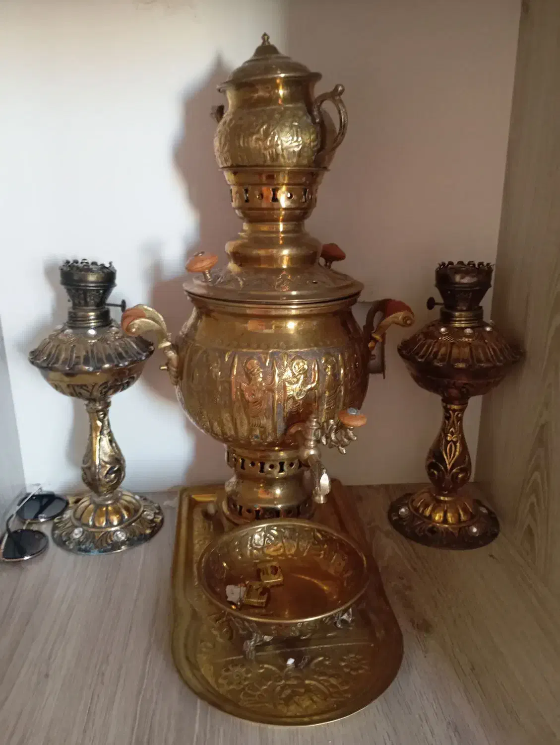 سماور برنز|سماور، چای‌ساز، قهوه‌ساز|هشتگرد, شهرک آرتیمان|دیوار