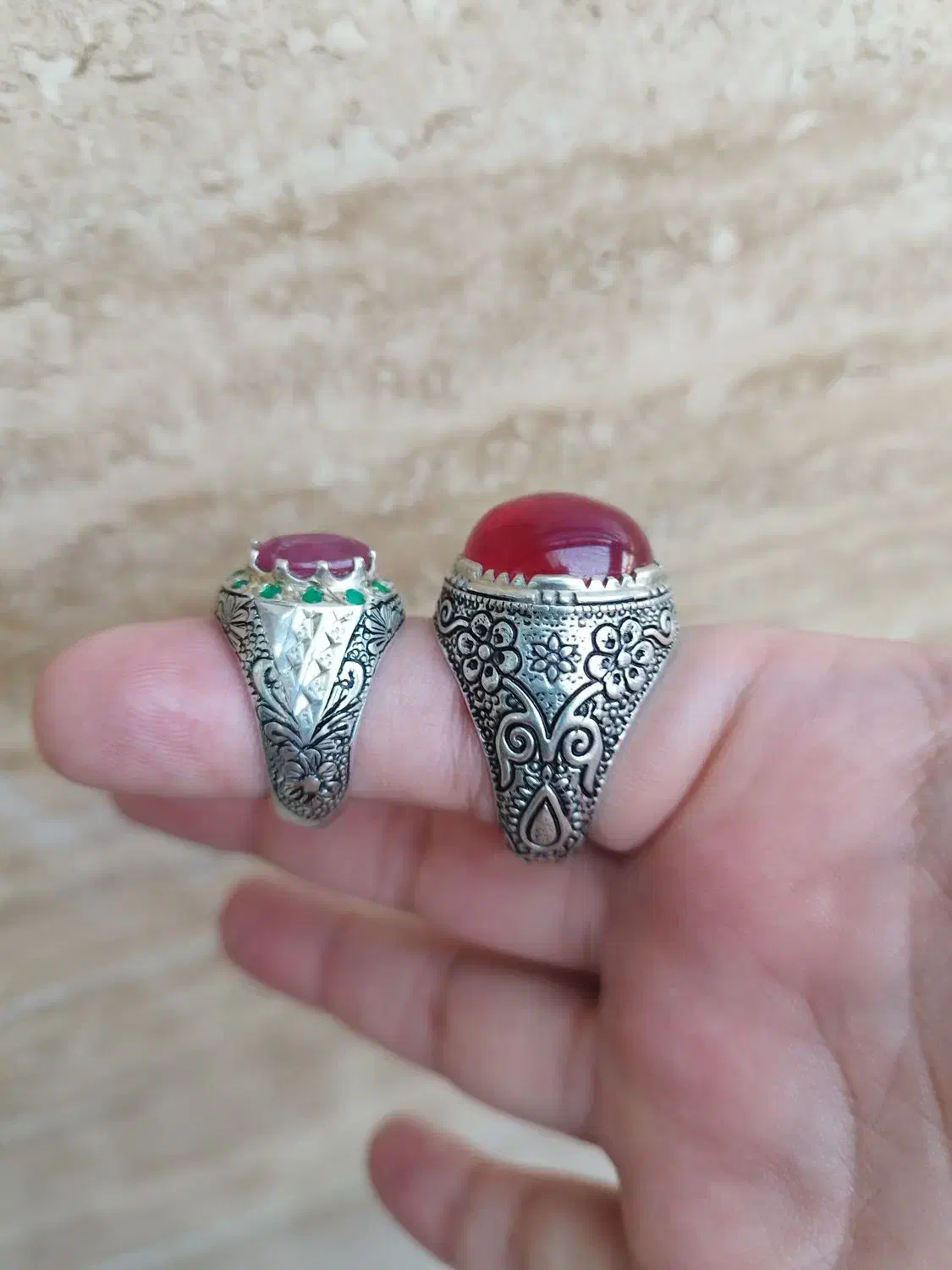 یاقوت سرخ استار و یاقوت برمه|جواهرات|قزوین, |دیوار