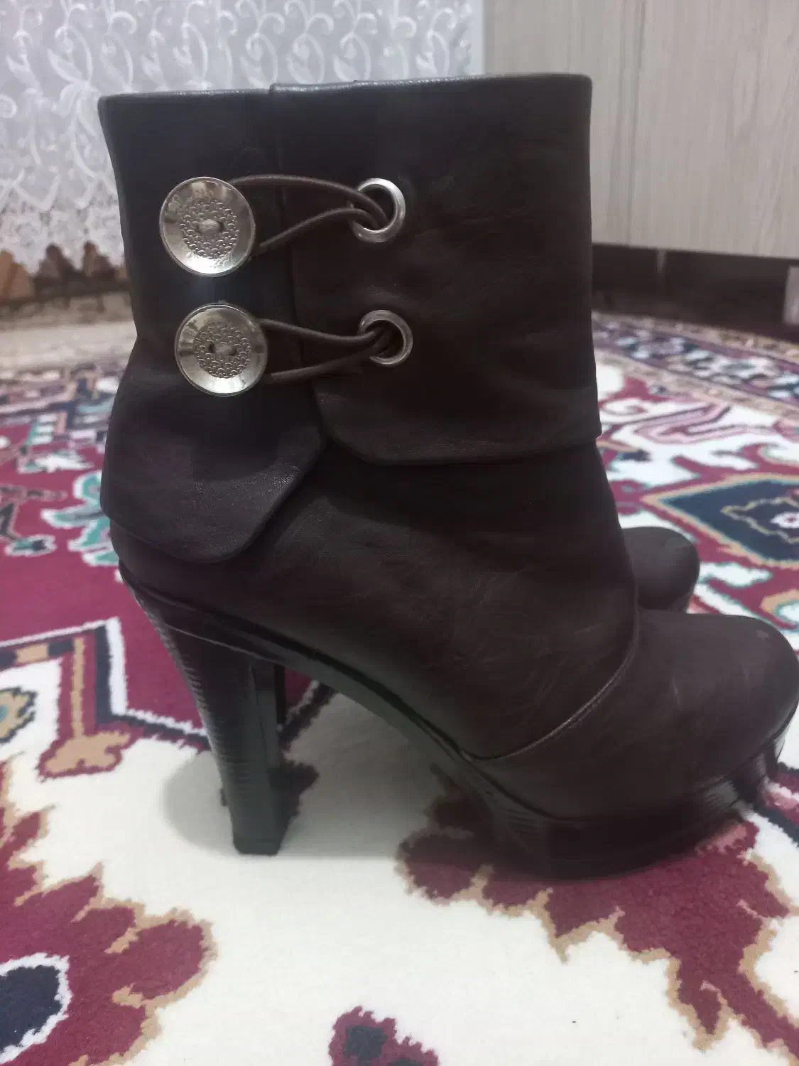 کفش چرم اصل|کیف، کفش، کمربند|سراب, |دیوار