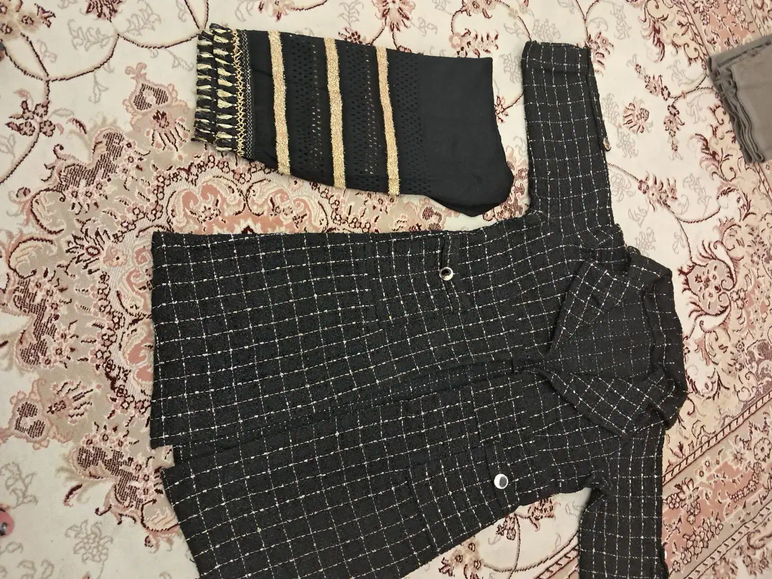 لباس پاییزه مانتو های شیک وجلیقه بافت نوکاردست|لباس|قم, نیروگاه|دیوار