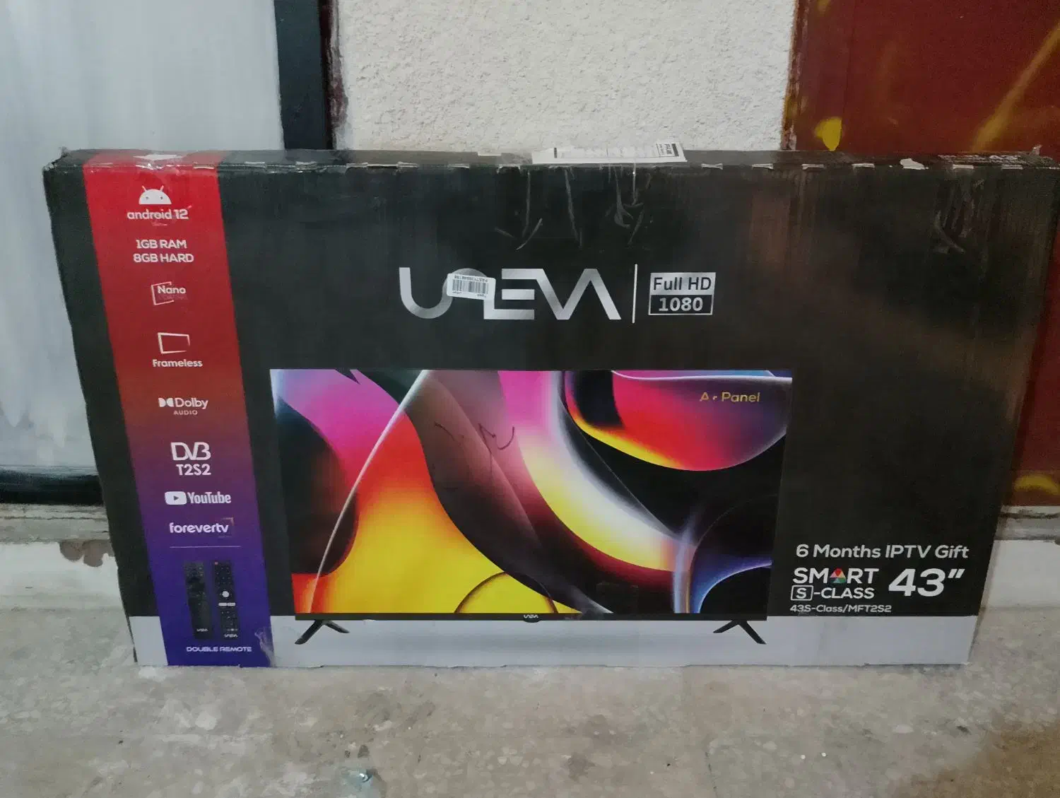 تلویزیون یونیوا|تلویزیون و پروژکتور|الیگودرز, |دیوار