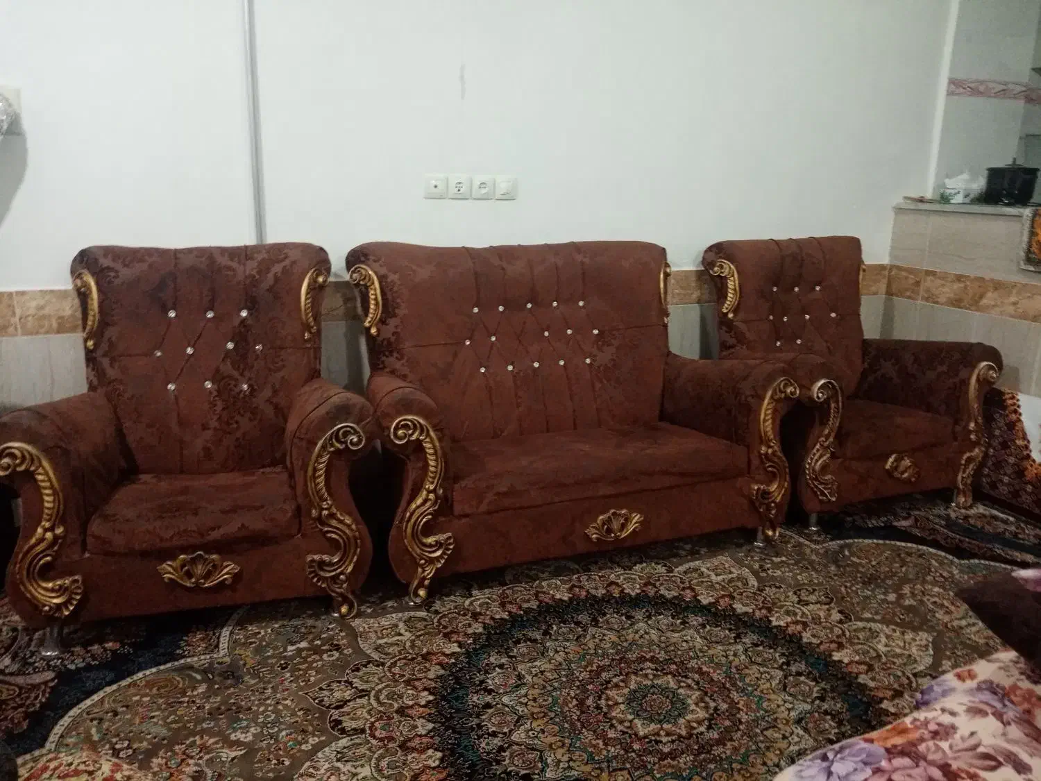 مبل 7 نفره|مبلمان خانگی و میز عسلی|تربتحیدریه, ترمینال|دیوار