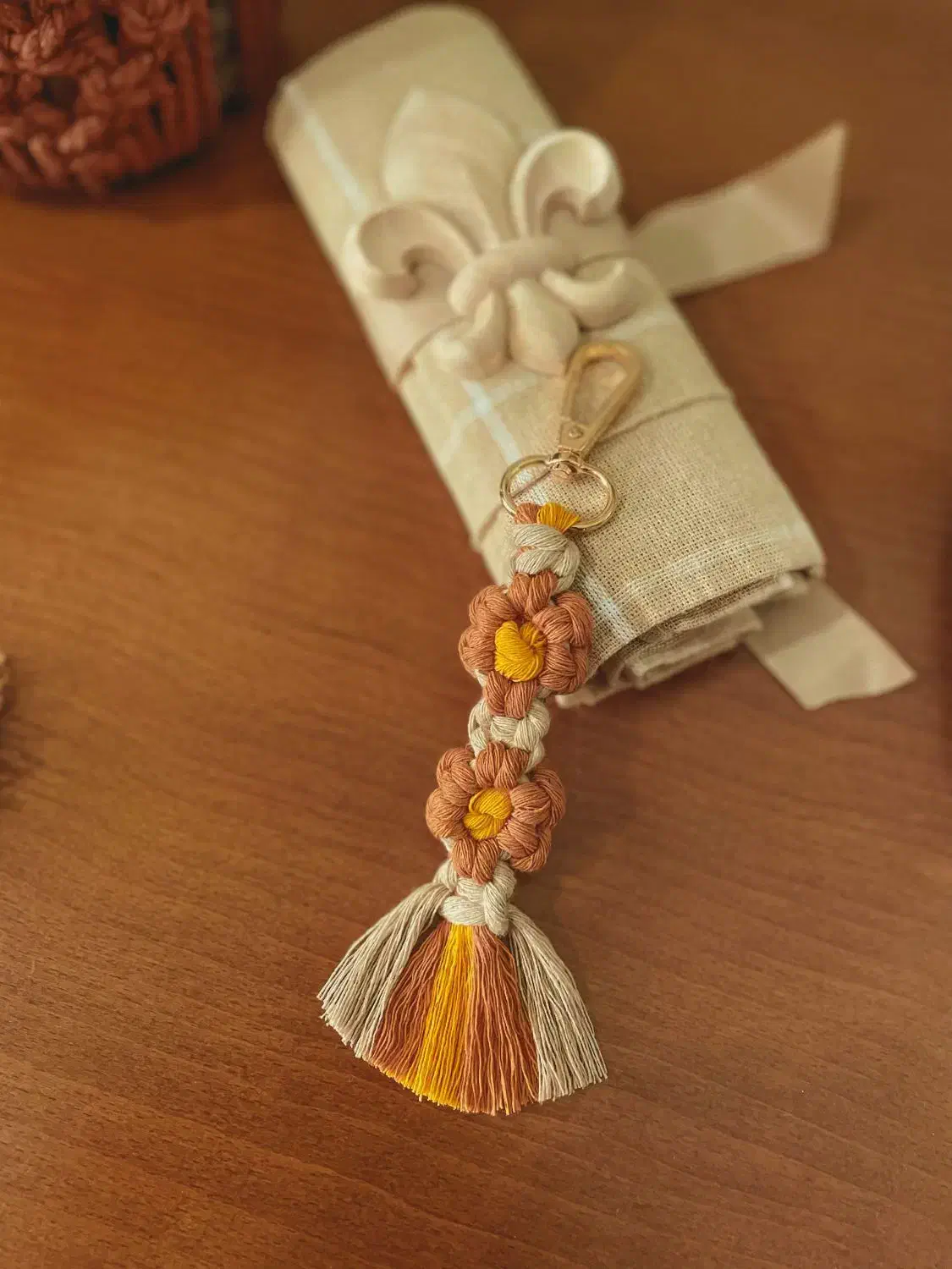 سرسویچی مکرومه|بدلیجات|آران و بیدگل, |دیوار