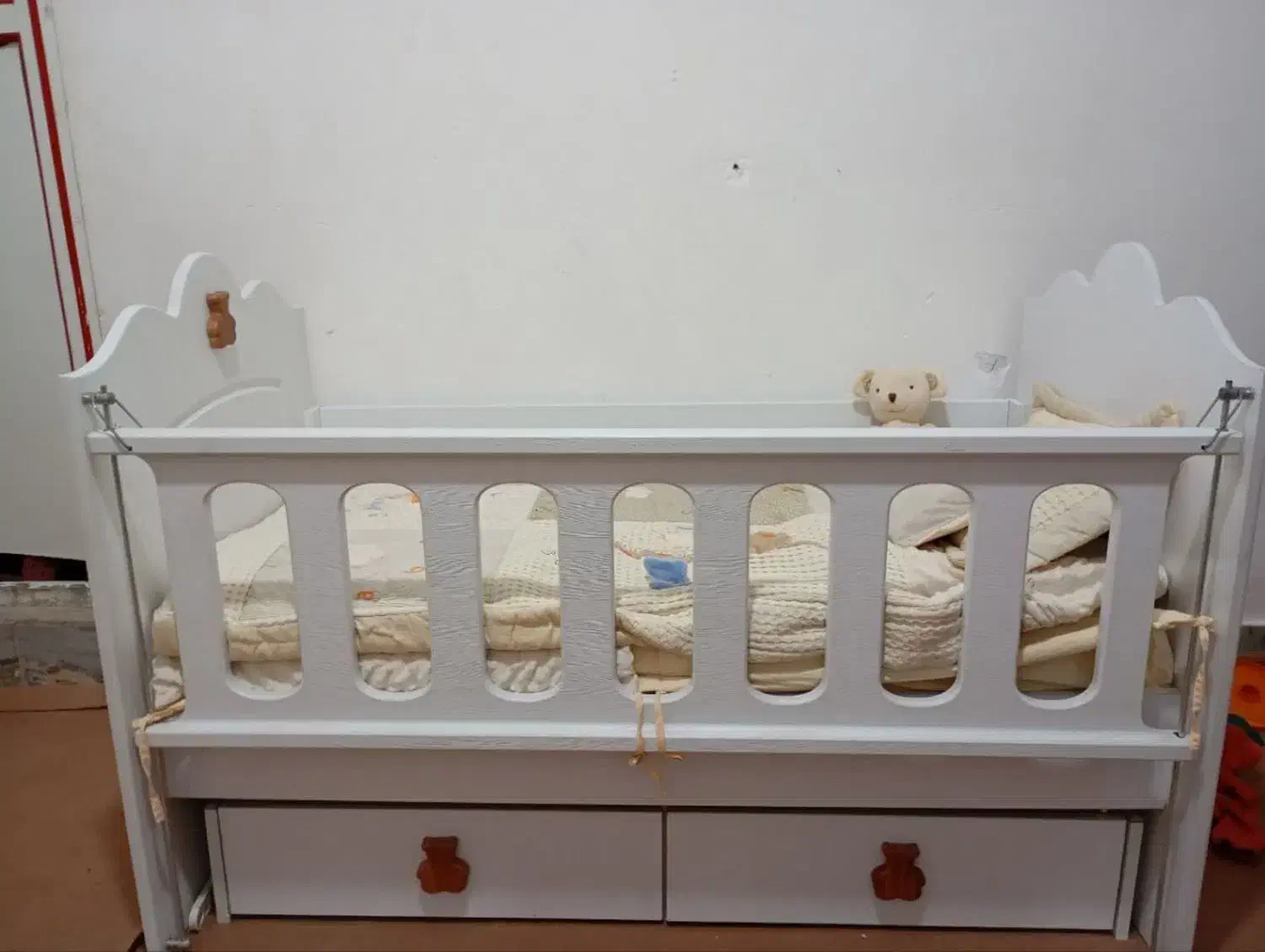 با سلام تخت بچه 130×70 به همراه تشک رویا|تشک تختخواب|قم, سید معصوم|دیوار