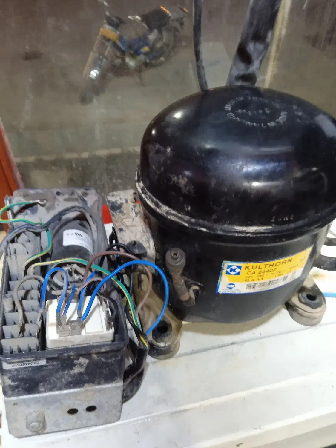 موتور یک اسب فریزری|یخچال و فریزر|بهبهان, |دیوار