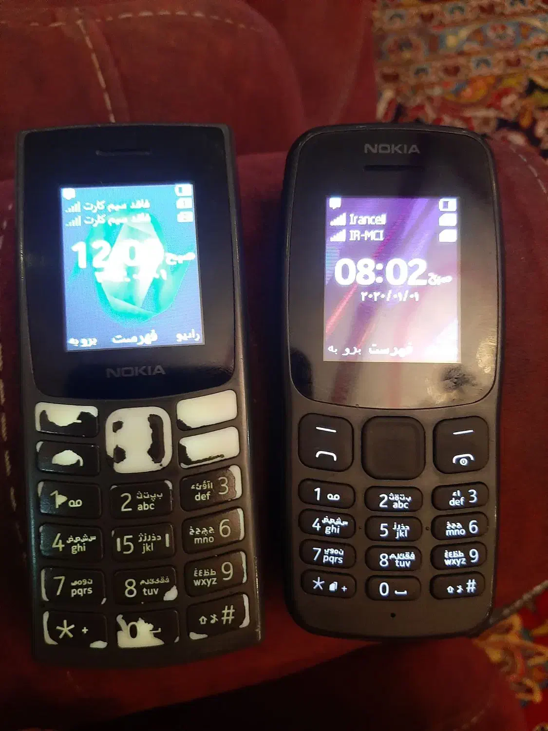 دو عدد نوکیا|موبایل|تهران, جیحون|دیوار