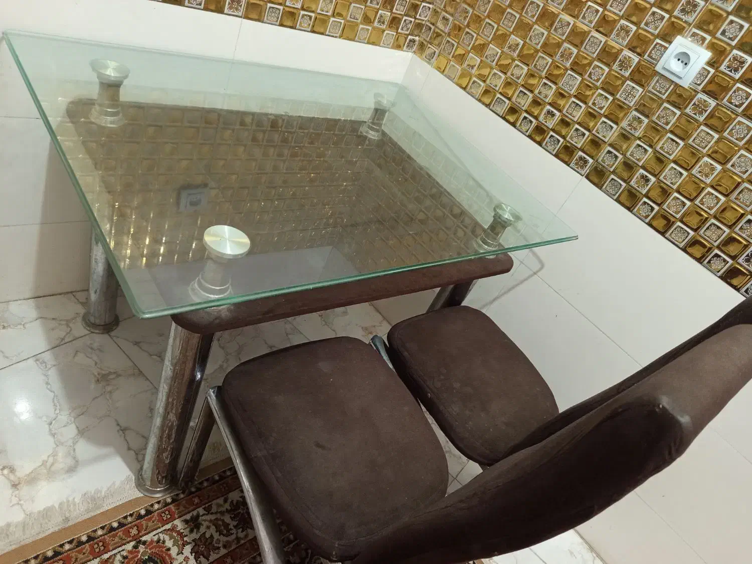 میزنهارخوری چهارنفره|میز و صندلی غذاخوری|میناب, |دیوار