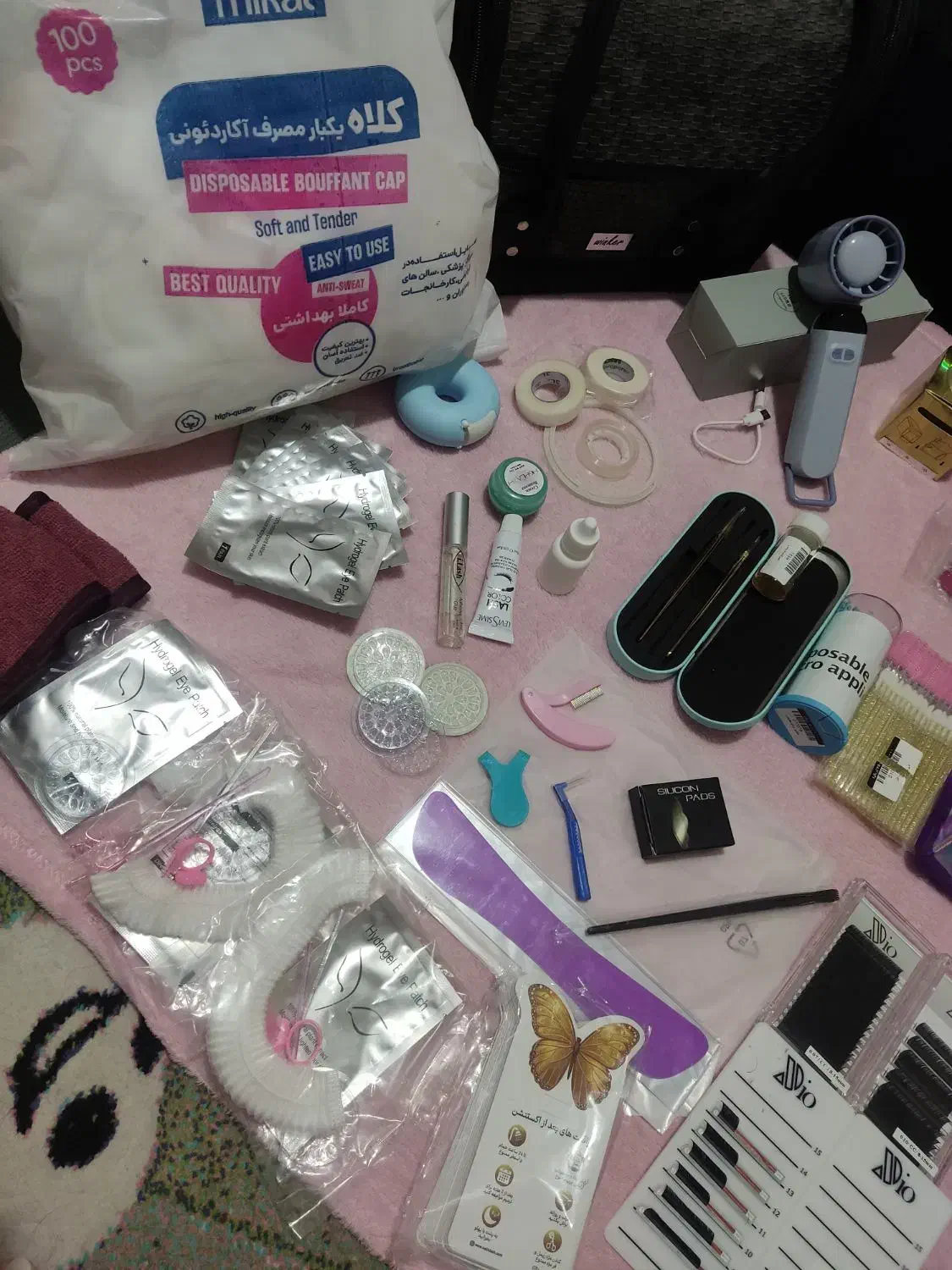 وسایل ، متریال، اکستنشن مژه|آرایشی، بهداشتی، درمانی|شاهین‌شهر, شهرک گلدیس|دیوار